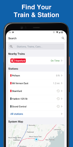 MTA TrainTime screenshot 1