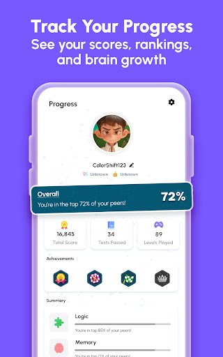 Brainova: IQ Test & Logic Game screenshot 3