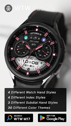 WTW M17 Hybrid Watch Face screenshot 4