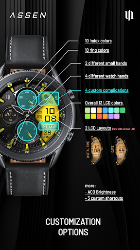 S4U Assen - Hybrid watch face screenshot 11