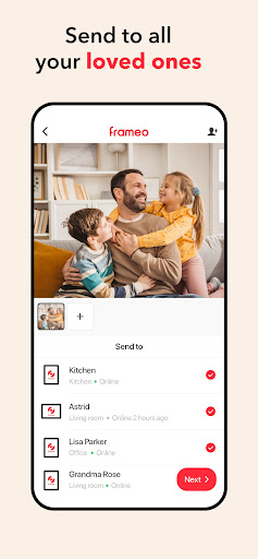 Frameo: Share to photo frames screenshot 5