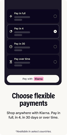 Klarna: Smarter everyday money screenshot 3