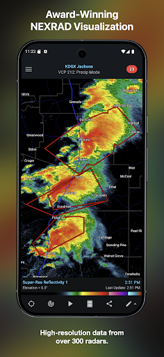 RadarScope screenshot 2
