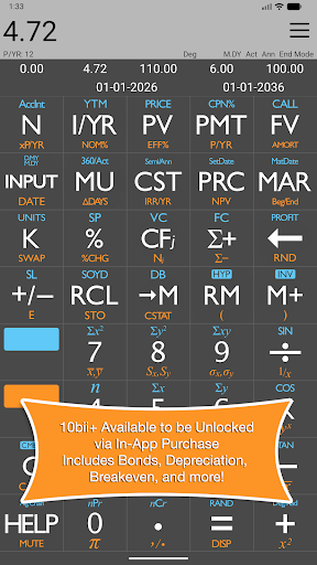 10bii Financial Calculator screenshot 22