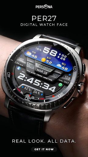 PER27 Digital Watch Face screenshot 5