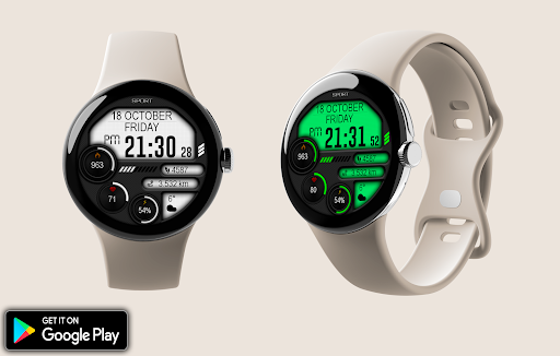 Digital Iwasa Watch Face screenshot 15