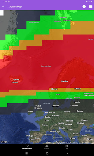 My Aurora Forecast Pro screenshot 2