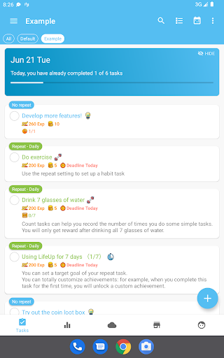 LifeUp: Gamify Tasks & Habits screenshot 2