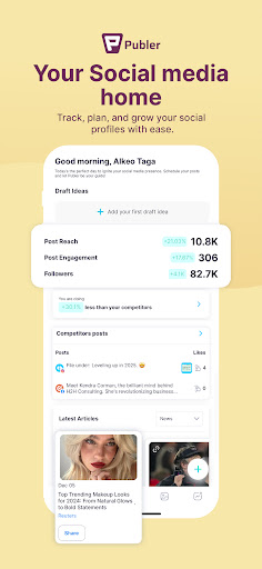 Publer: Social Media Tools screenshot 1