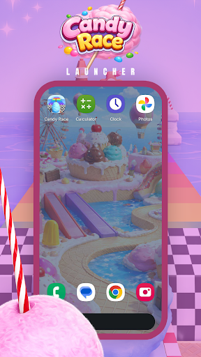 Candy Race Launcher screenshot 4