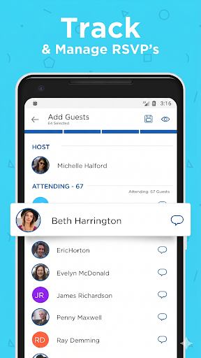 ZEvents Invite Maker Hobnob screenshot 1