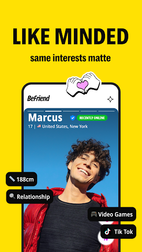 BeFriend: make friends nearby screenshot 2