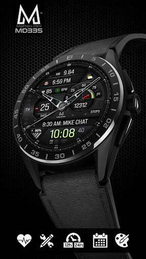 MD335 Hybrid watch face screenshot 8