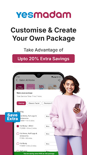 YesMadam Salon & Spa at Home screenshot 17