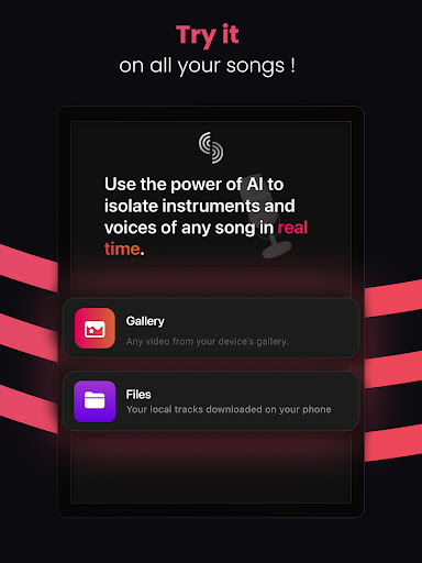 Stemz: AI Tool for Musicians screenshot 3