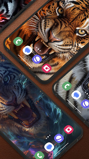 Tiger Live Wallpaper 4K screenshot 2