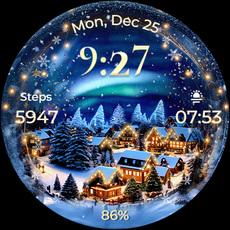 Animated North Pole Christmas screenshot 1