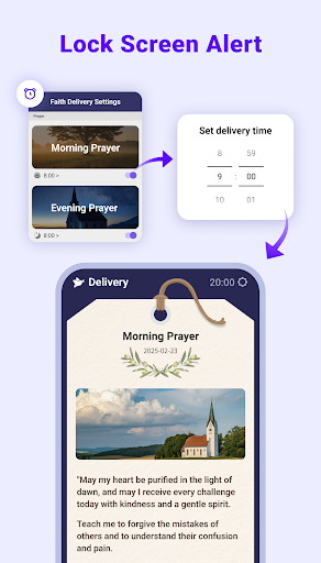 BitBible ENG -Lockscreen+Alarm screenshot 5