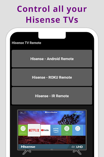 Hisense TV Remote screenshot 1