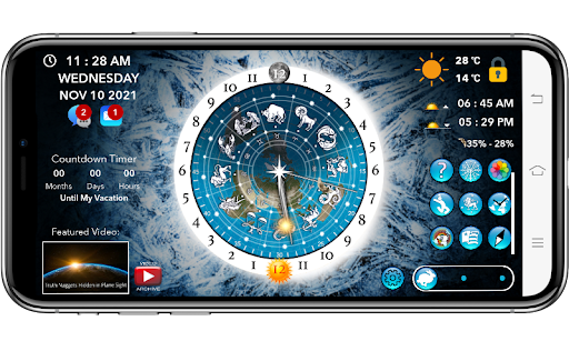 Flat Earth Sun & Moon Clock screenshot 15