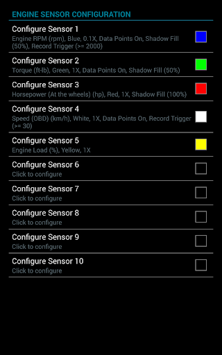 Realtime Charts for Torque Pro screenshot 4