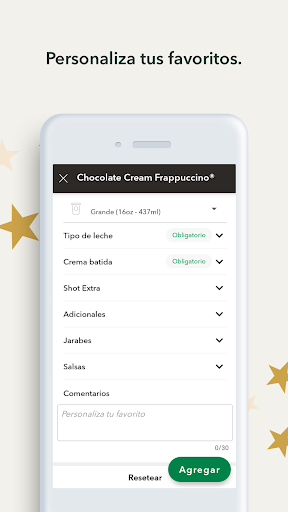 Starbucks México screenshot 1