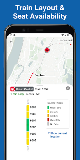 MTA TrainTime screenshot 8