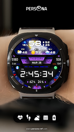 PER27 Digital Watch Face screenshot 9