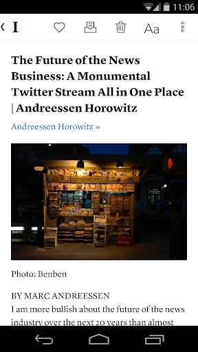 Instapaper screenshot 4