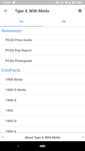 PCGS CoinFacts - U.S. Coin Val screenshot 5