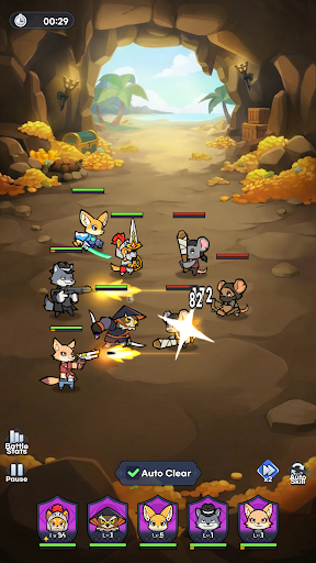 Animal Busters : Idle RPG screenshot 2