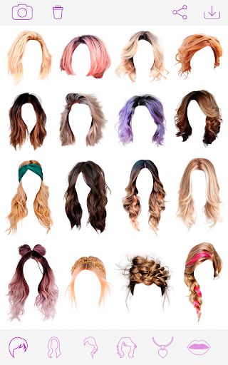 Virtual Hair Style Changer screenshot 10