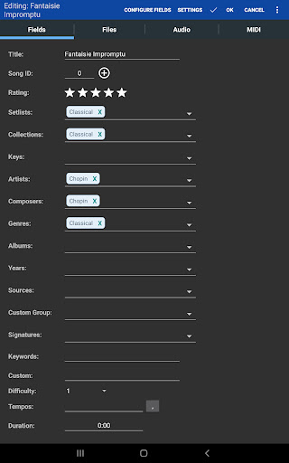 MobileSheets screenshot 6