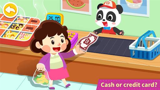 Baby Panda's Town: Supermarket screenshot 14