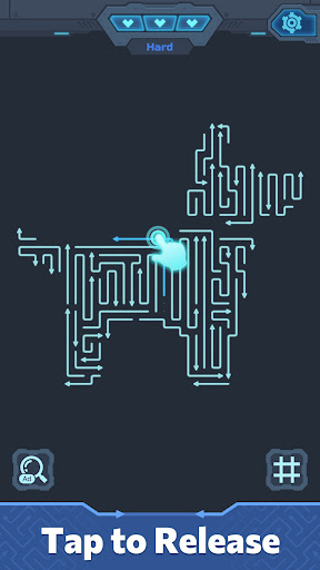 Neon Lines: Tap & Clear screenshot 1