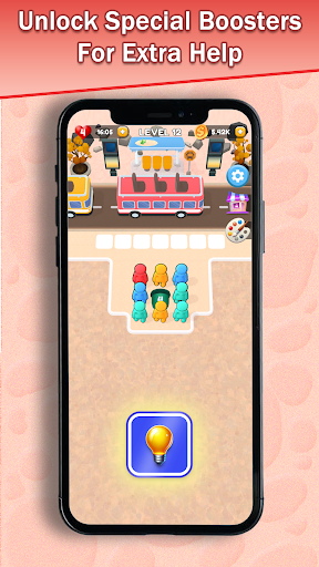 Crowd Control - Bus Sorting screenshot 1