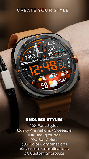 PER23 Digital Watch Face screenshot 31