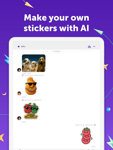 Kinzoo: Fun All-Ages Messenger screenshot 9