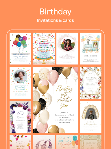 Invitation Maker: Cards & RSVP screenshot 24
