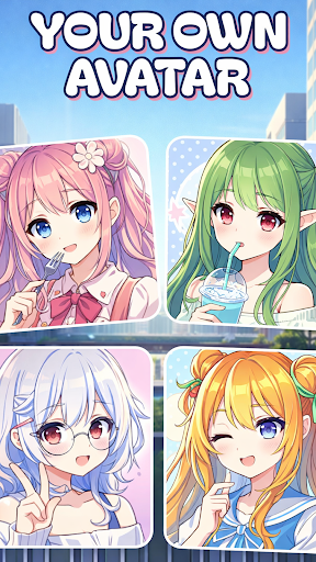 Anime Avatar: Cute OC screenshot 1
