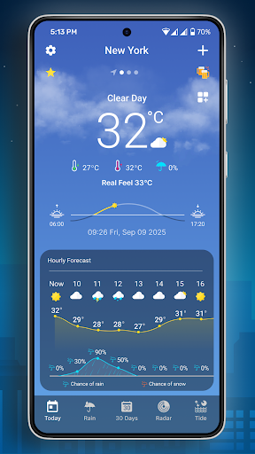 9Weather: Weather forecast screenshot 2