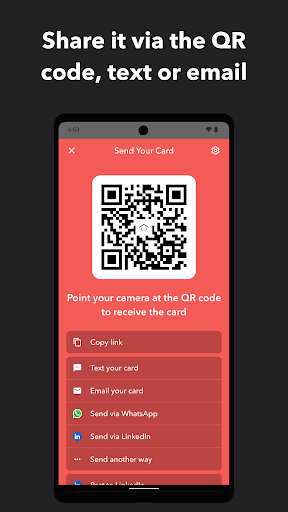 Blinq: Digital Business Card screenshot 1