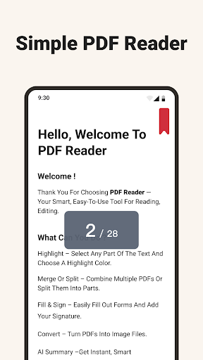 PDF Reader – Reader & Editor screenshot 1