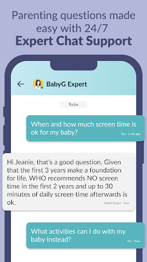 Baby Development & Milestones screenshot 1