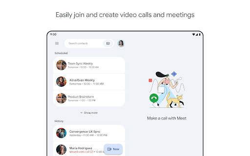 Google Meet screenshot 5