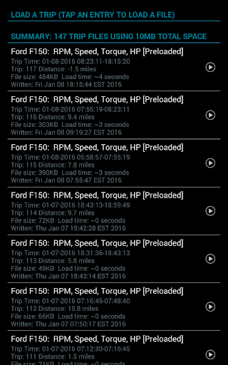 Realtime Charts for Torque Pro screenshot 12