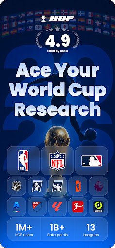 HOF: Sports Stats & Data screenshot 1