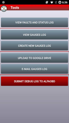 AlfaOBD screenshot 1