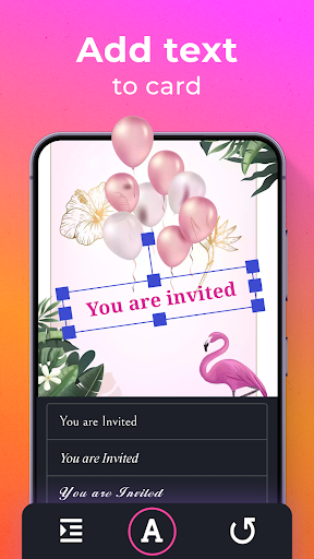 Birthday Invitation Card Maker screenshot 23