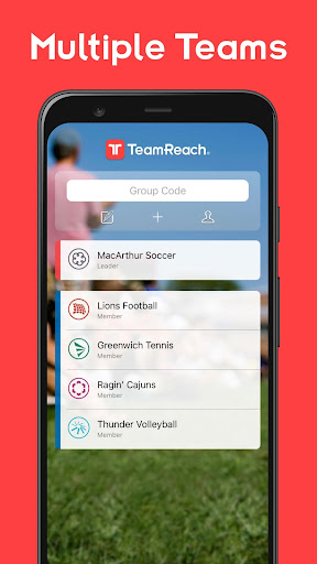 TeamReach - Your Team App screenshot 4